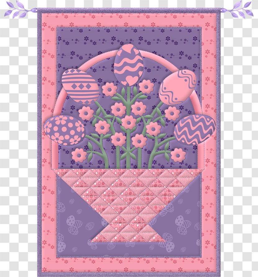 Cross-stitch Needlework Textile Visual Arts Pattern - Pink - Sss Transparent PNG