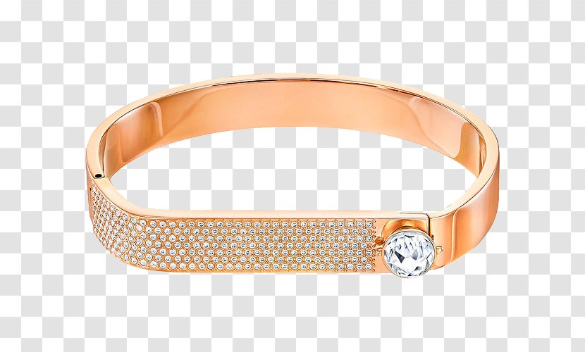 Earring Swarovski AG Bangle Bracelet Gold Plating - Guernsey - Jewelry Rose Transparent PNG