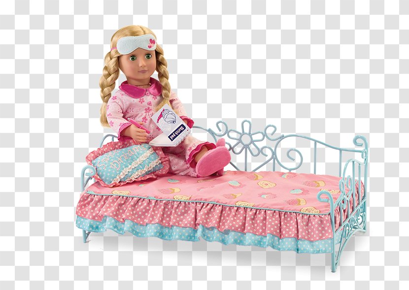Bed Toddler Pink M Doll Infant - Counting Sheep Transparent PNG