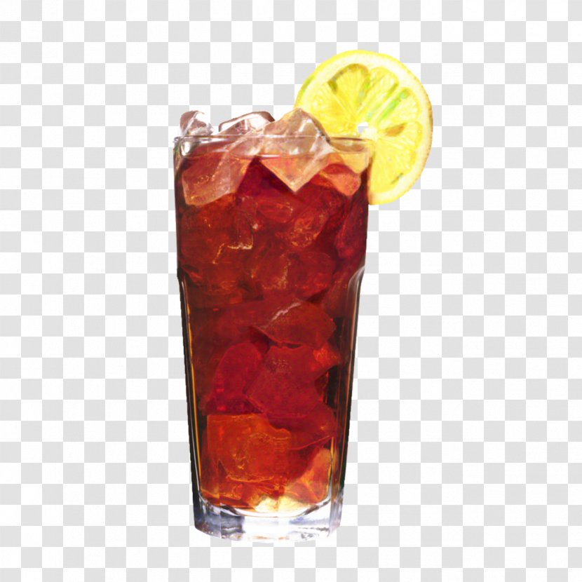 Bay Breeze Woo Cocktail Garnish Rum And Coke - Cuba Libre - Highball Glass Transparent PNG