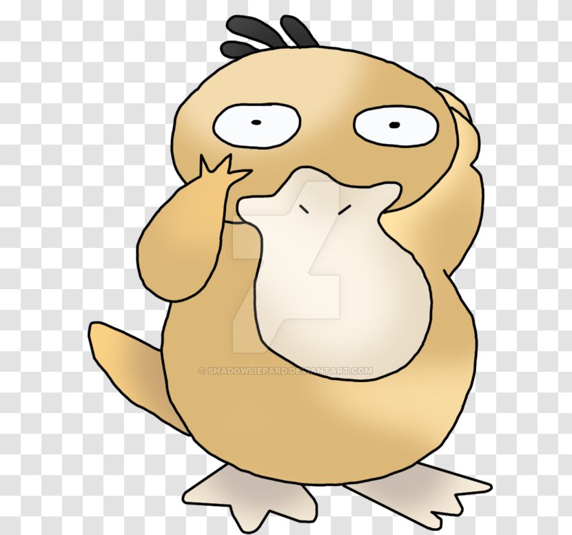 Psyduck Pokémon Art Clip - Character - Pokemon Transparent PNG