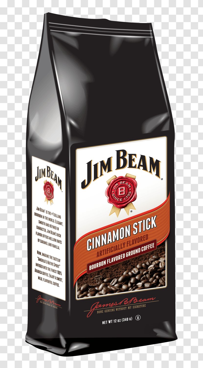 Irish Coffee Bourbon Whiskey Liqueur - Jim Beam Transparent PNG