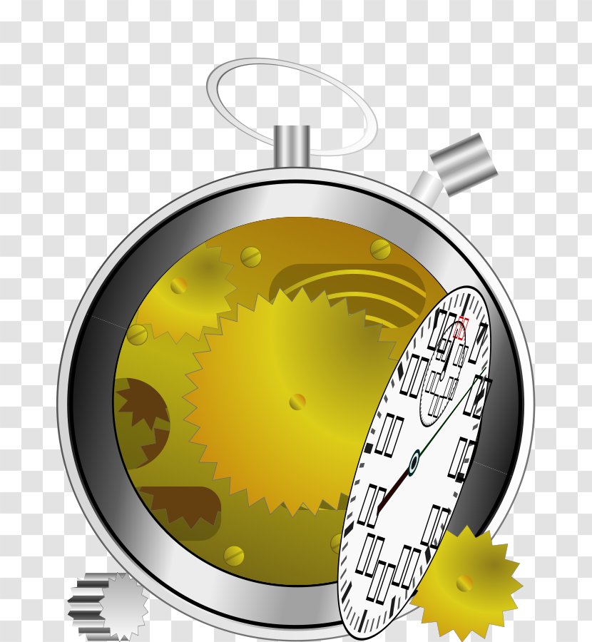 Stopwatch Clock Chronograph Clip Art - Free Content - Picture Transparent PNG