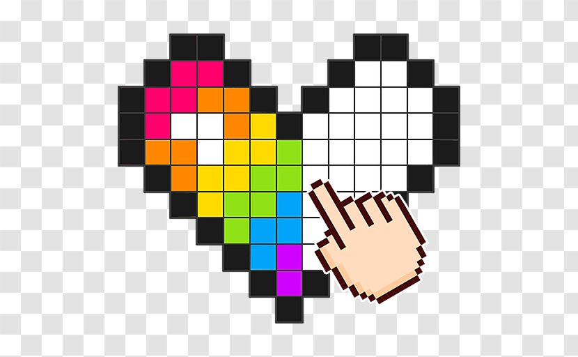 Draw Colors Number Color By - Text - Sandbox Pixel Art NumberColoring Book Multiplayer NumberSandbox Coloring BookAndroid Transparent PNG