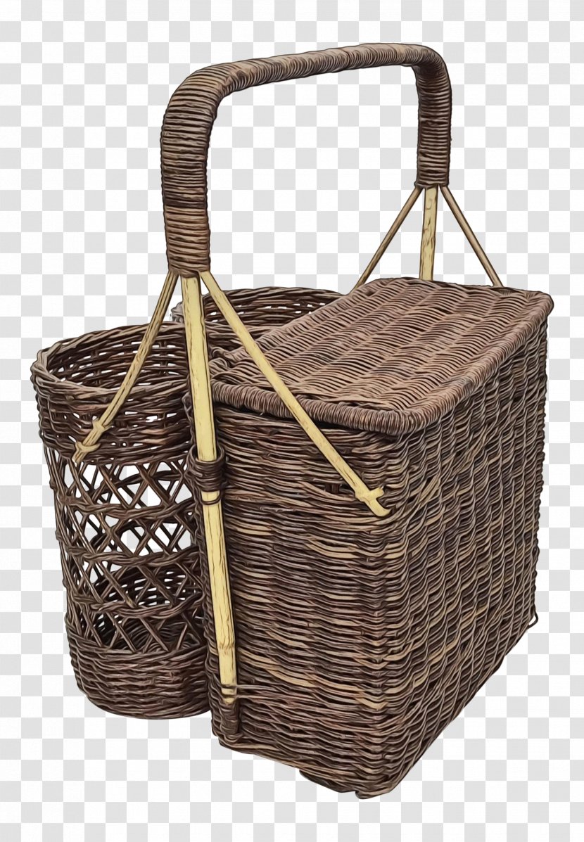 Home Cartoon - Hamper - Interior Design Laundry Basket Transparent PNG