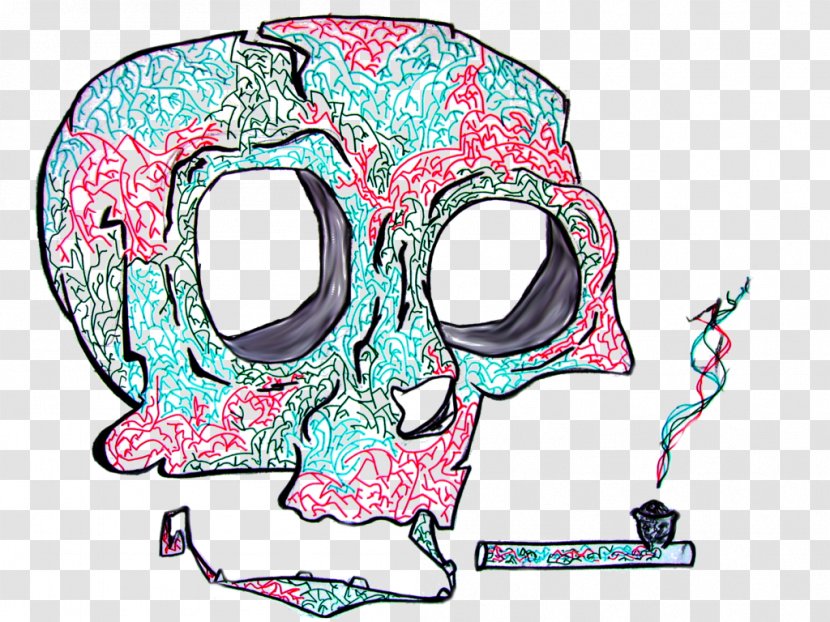 Skull Cartoon Organism Font - Bone Transparent PNG
