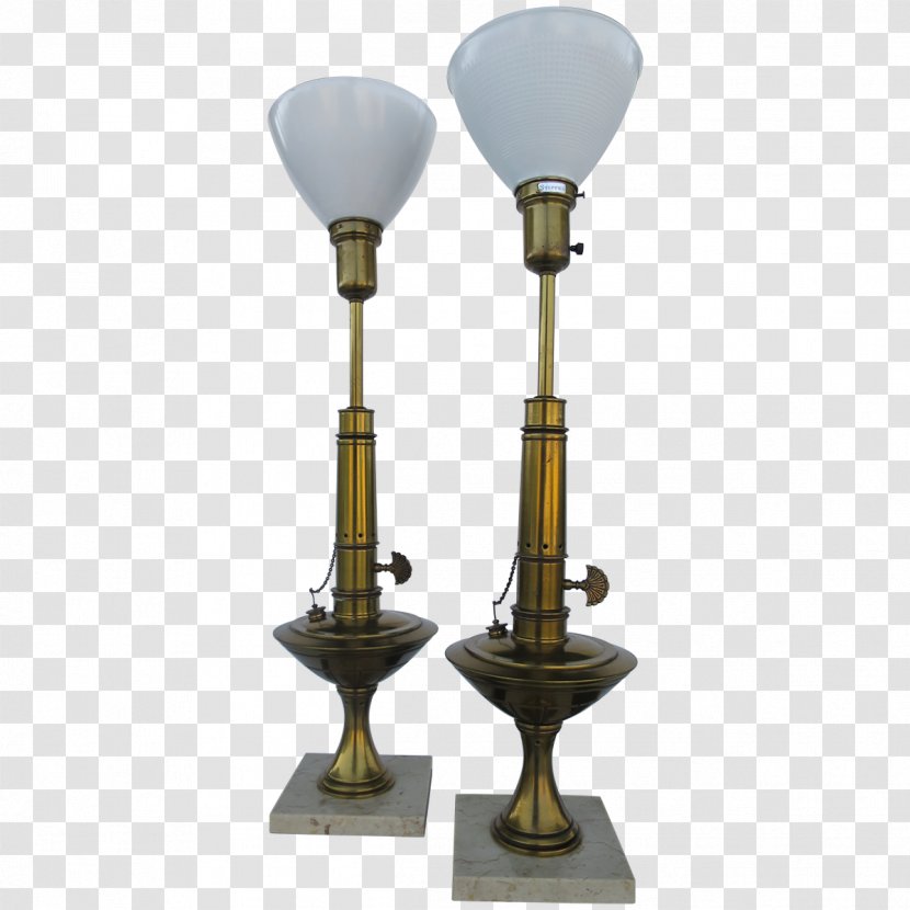 Brass Kerosene Lamp Table Electric Light - Glass Transparent PNG
