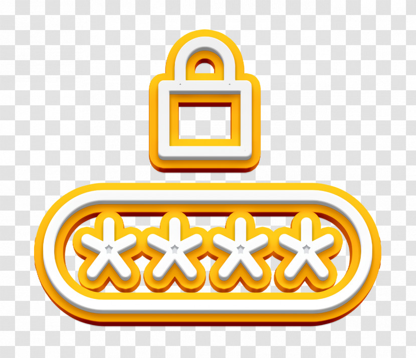 Pin Code Icon Password Icon Security Elements Icon Transparent PNG