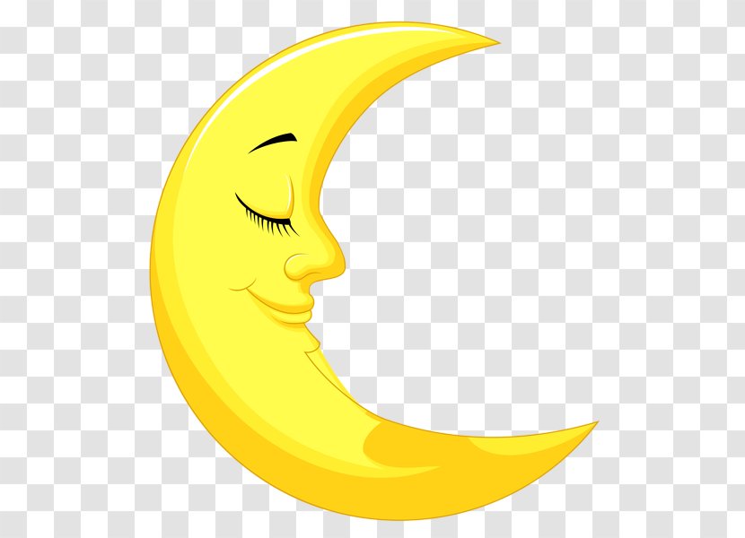 Moon Clip Art - Emoticon - Sleeping Beauty Transparent PNG