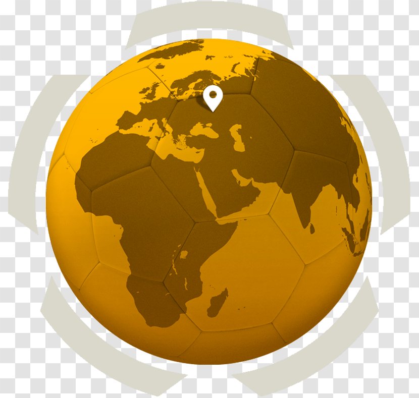 Europe North Africa Globe World - Vector Map Transparent PNG