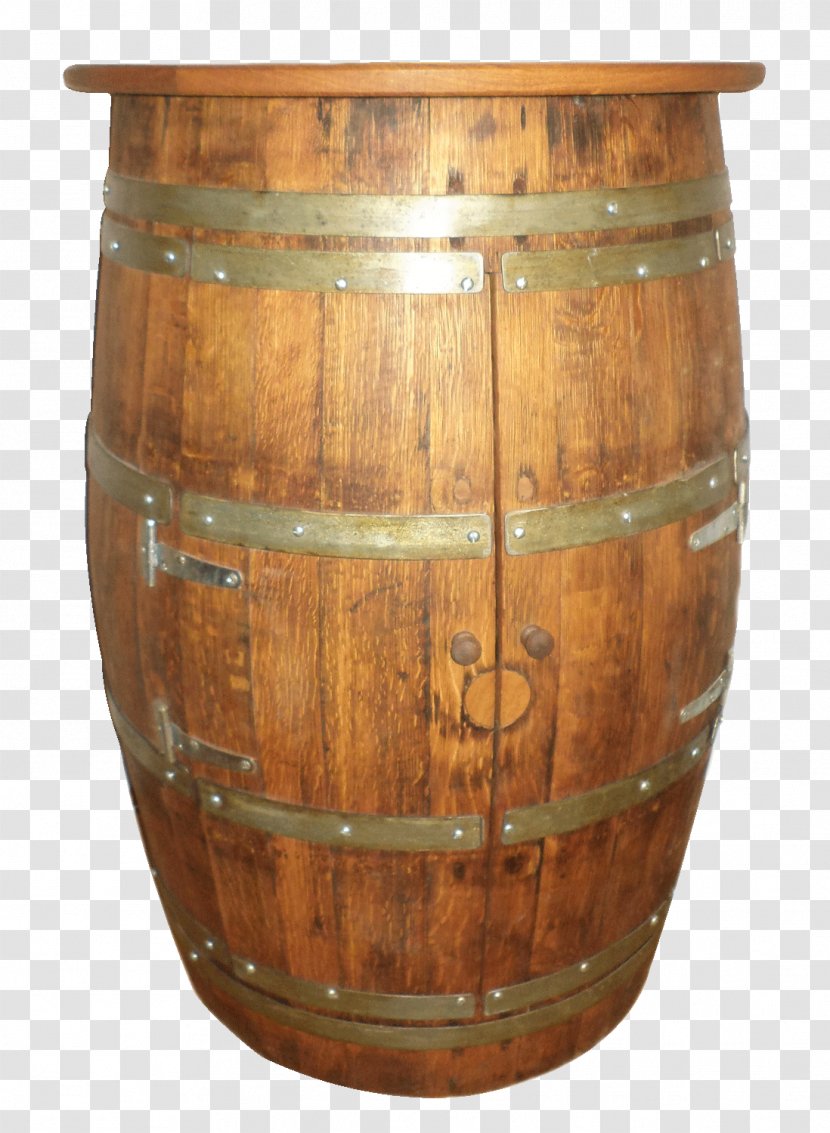 Barrel Wood Wine Oak - Furniture Transparent PNG