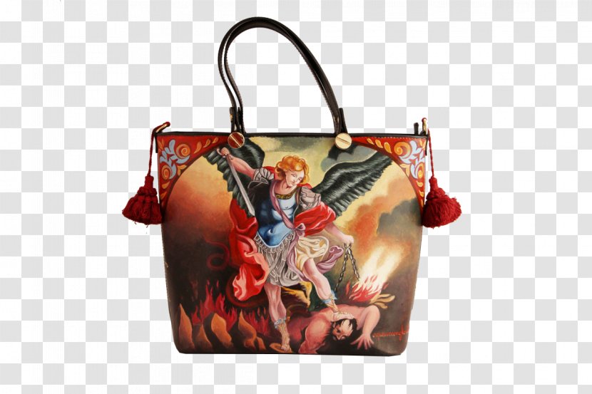 Handbag Artist Painting - Canvas - Coffe Transparent PNG