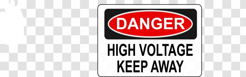 Hazard Sign Keep Out Arc Flash Safety - High Voltage Transparent PNG