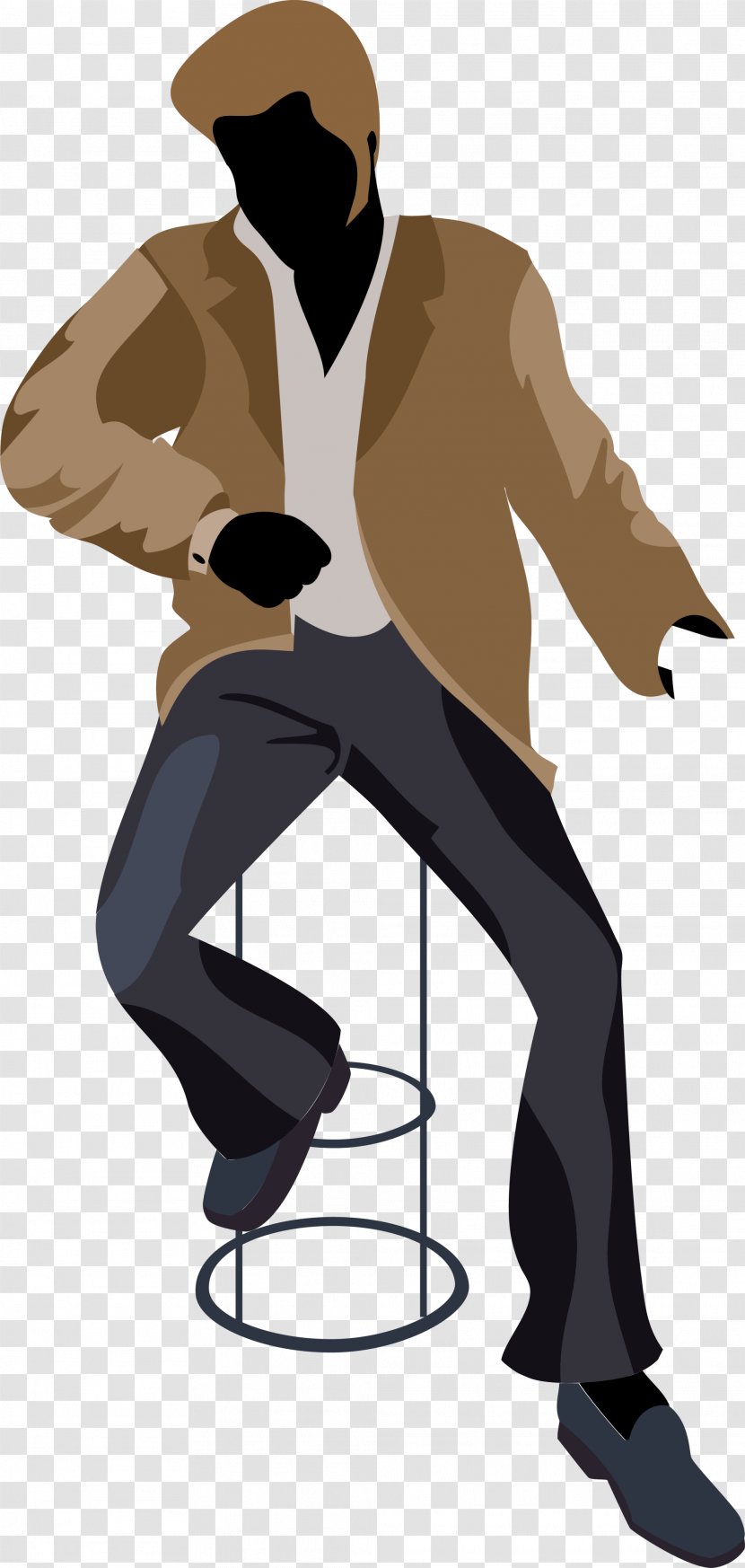 Coffee Clip Art - Man - Simple Transparent PNG