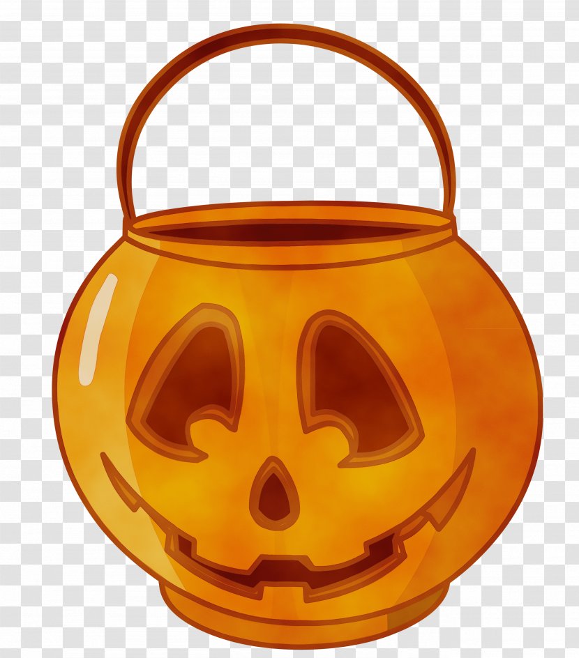 Black Cat Halloween - Paint - Kettle Lantern Transparent PNG