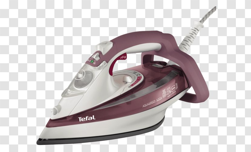 Clothes Iron Tefal Home Appliance Ironing Small - Cookware - Steam Transparent PNG