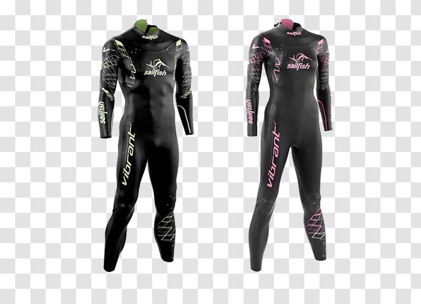 Wetsuit Neoprene Diving Suit Triathlon Swimming - Buoyancy Transparent PNG