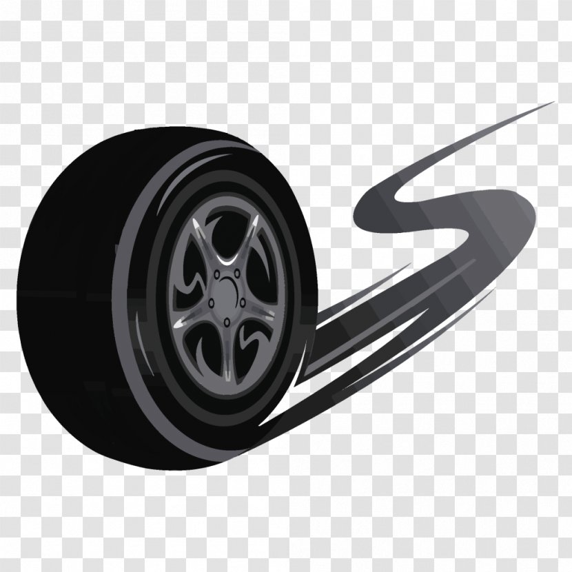 Alloy Wheel Tire Car Clip Art - Motorcycle Transparent PNG