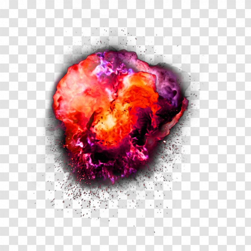 Explosion Clip Art - Flame - Red Atmospheric Effect Element Transparent PNG