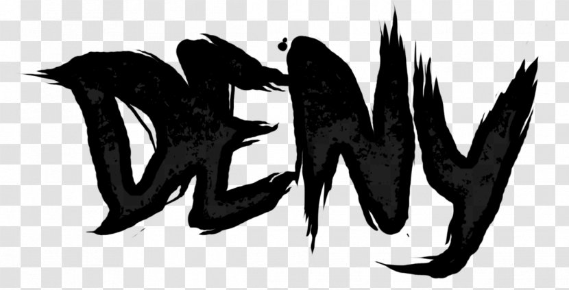 Deny Un Año Mas Reino De Tormentas - Black And White - Logo Transparent PNG