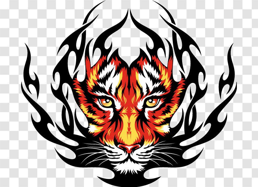 Tiger Leopard Paw - Ironon Transparent PNG