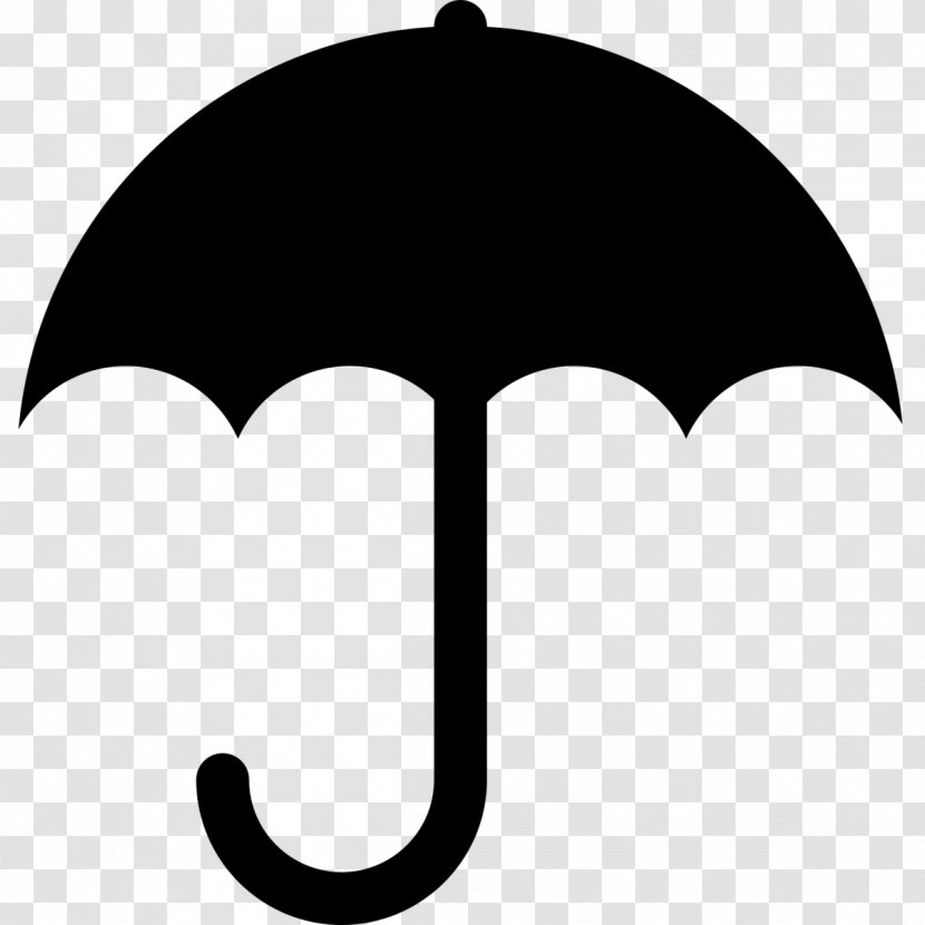 Silhouette Umbrella Clip Art - Monochrome Photography - Hold An Transparent PNG