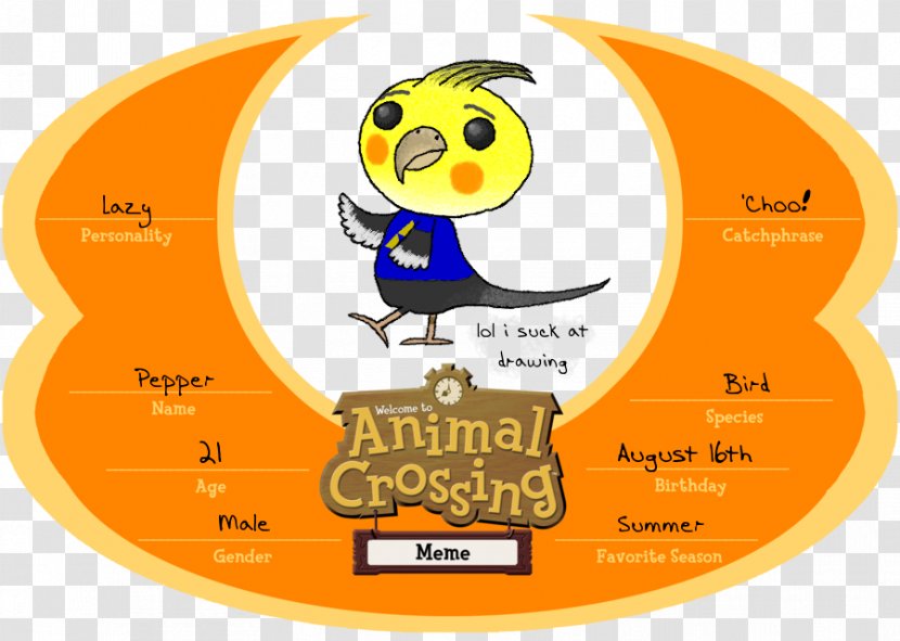 Cattle Animal Crossing: Wild World New Leaf Arctic Fox Dog - Label - Pepper Character Transparent PNG