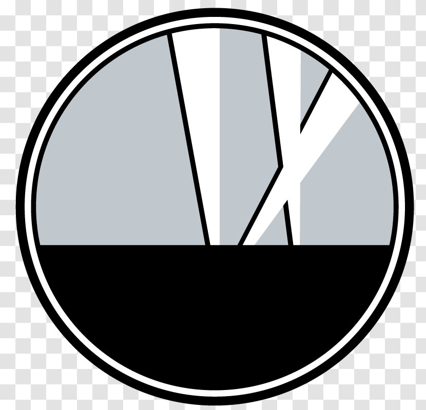 Logo Circle Brand Font - Black And White Transparent PNG