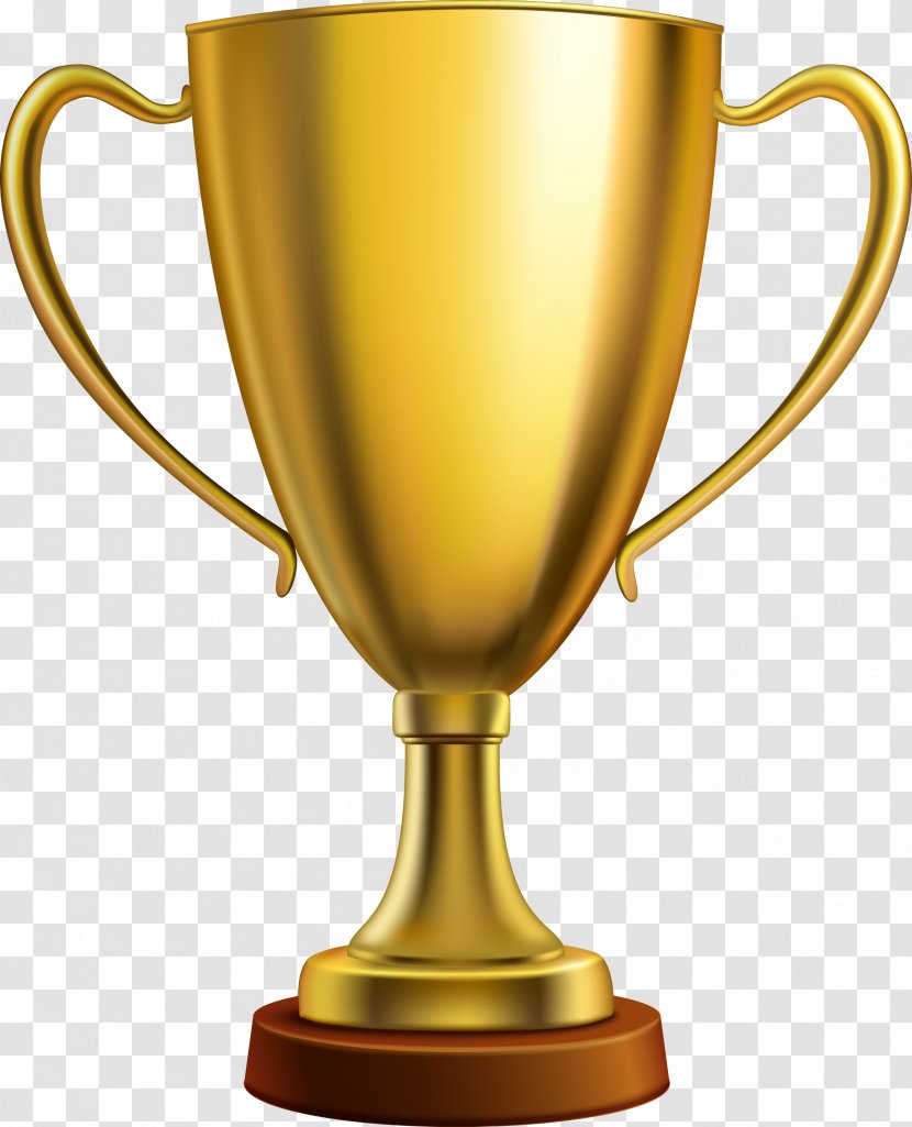 Trophy Gold Medal Cup Clip Art Transparent PNG