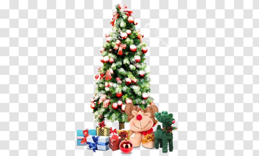 Christmas Tree Santa Claus Ornament - Computer Software - Creative Transparent PNG