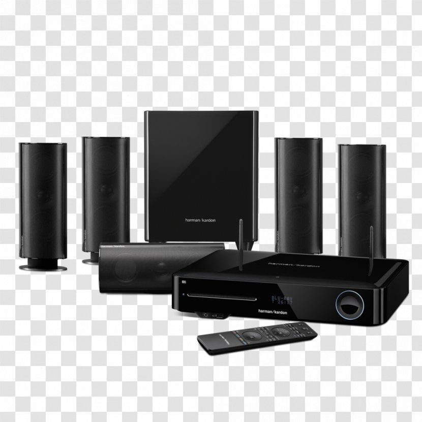 Harman Kardon Home Theater Systems Loudspeaker AV Receiver 5.1 Surround Sound - Amplifier - System Transparent PNG