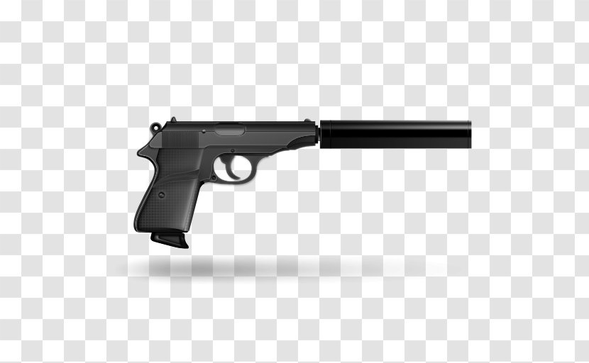 Trigger Firearm Revolver James Bond Walther PP Transparent PNG