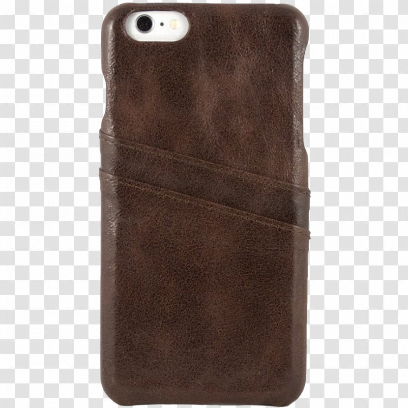 IPhone 6 Plus Mobile Phone Accessories Leather Battery Charger Apple - Brown Card Transparent PNG