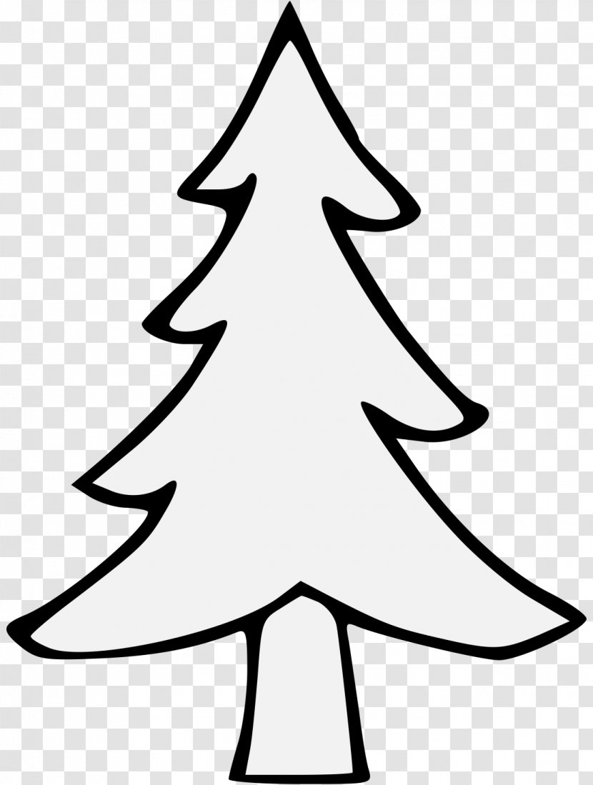 Christmas Tree Pine Drawing - Green Leaves Wood Transparent PNG