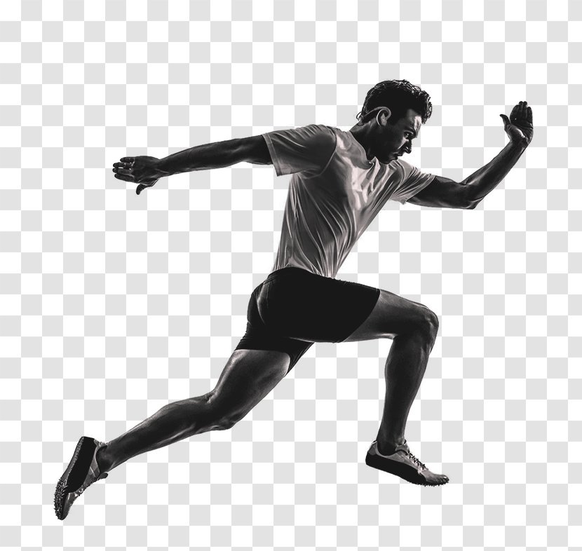 Athlete Running Sprint Sport Track & Field - Jogging Transparent PNG
