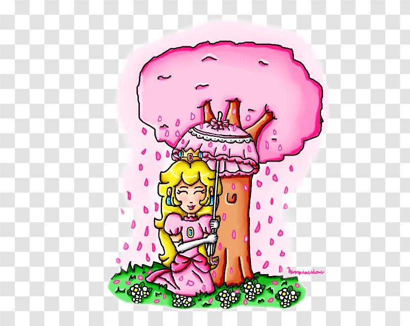 Princess Peach DeviantArt - Deviantart - Ten Li Blossom Transparent PNG