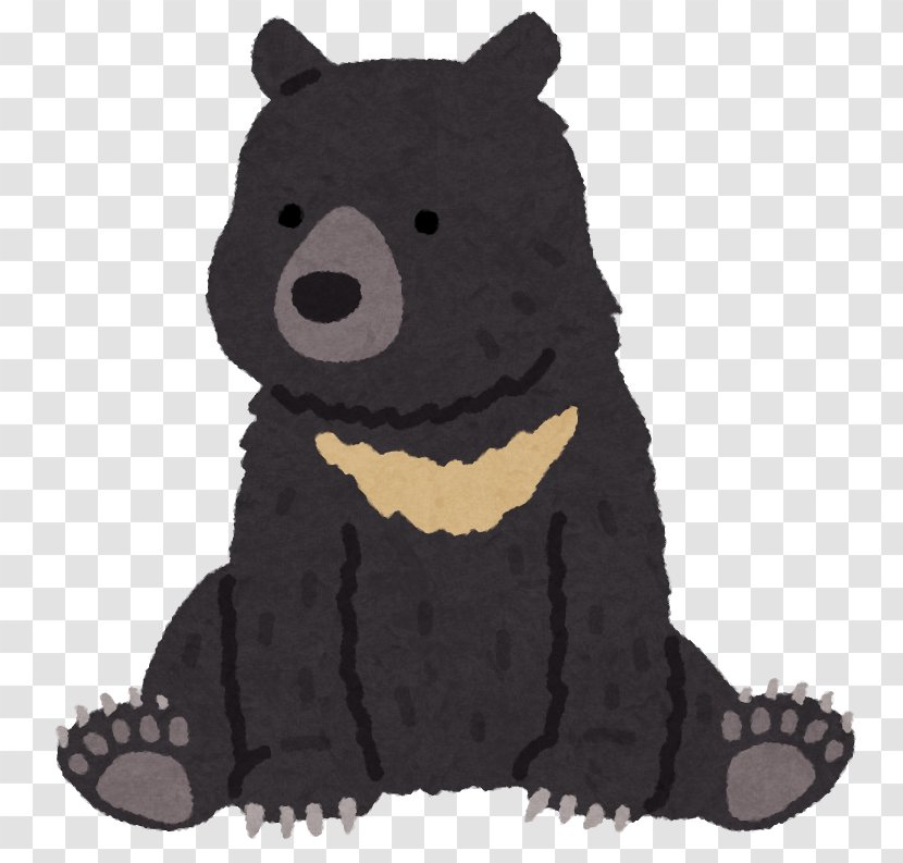 Brown Bear The Conversation Japan Asian Black Transparent PNG