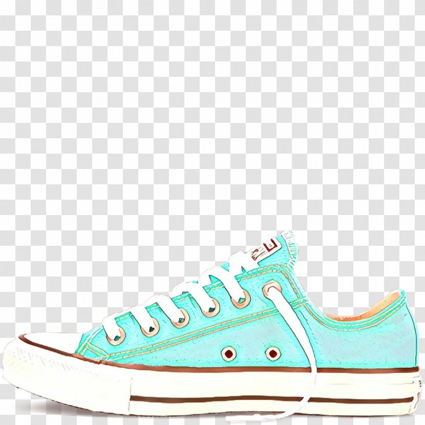 Shoe Footwear Sneakers White Aqua - Walking Plimsoll Transparent PNG