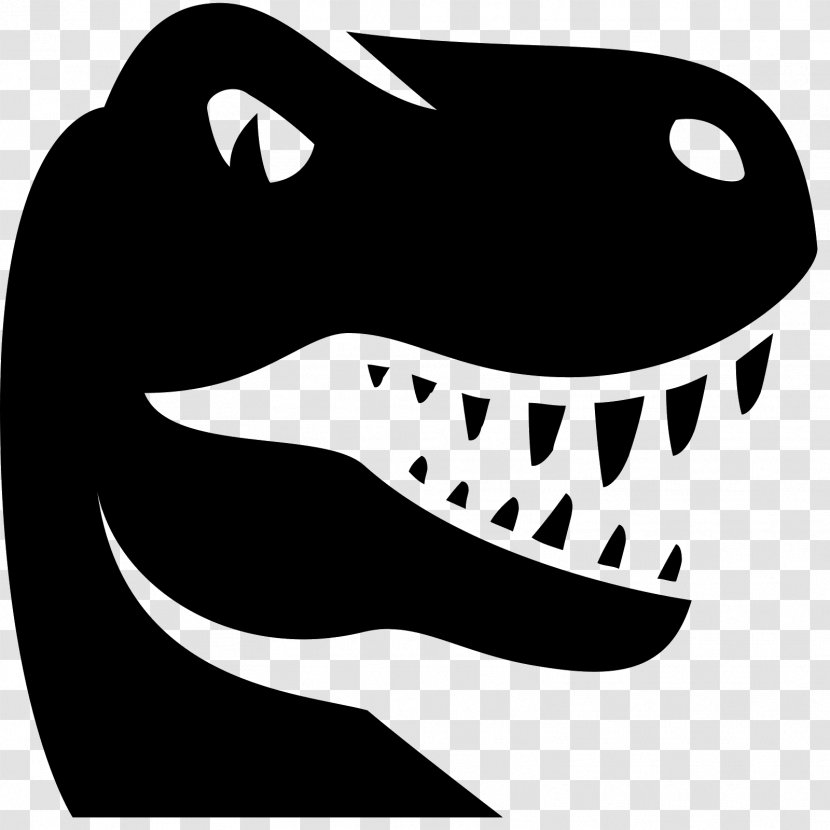 Tyrannosaurus Dinosaur - Monochrome Photography - Cartoon Small Transparent PNG