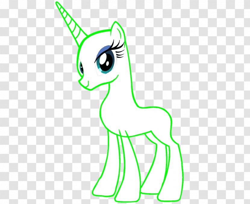 Horse Line Art Cartoon White Clip - Like Mammal Transparent PNG