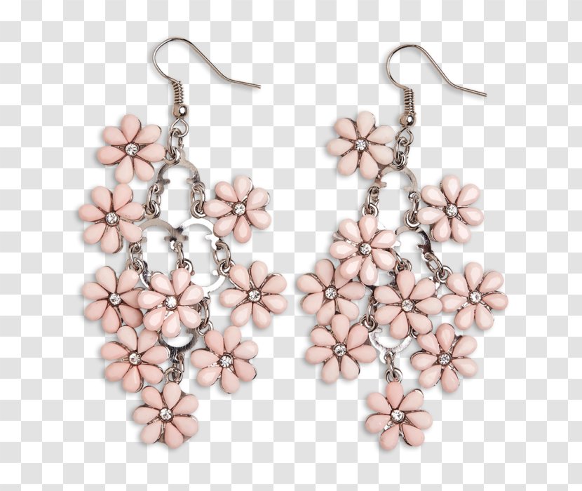 Earring Cherry Blossom Body Jewellery ST.AU.150 MIN.V.UNC.NR AD Transparent PNG