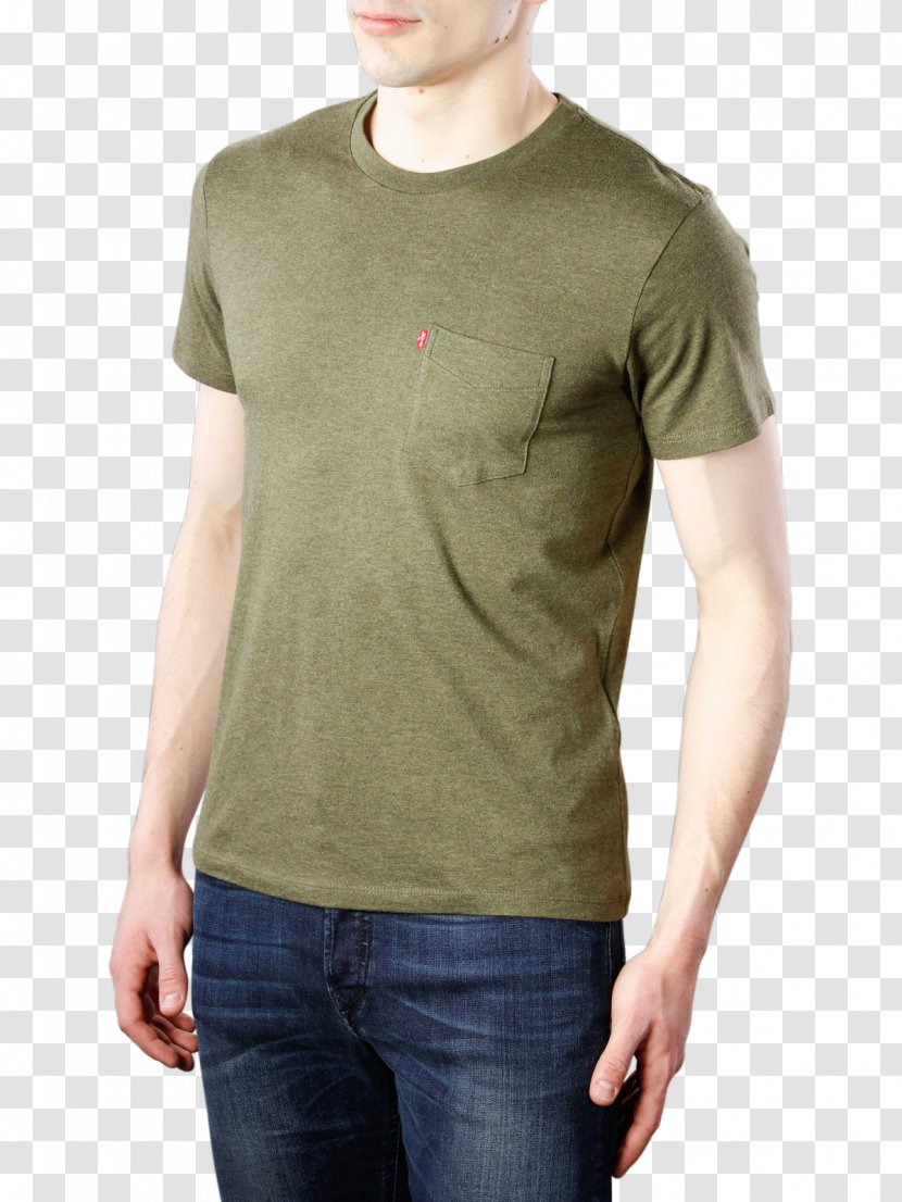 T-shirt Levi Strauss & Co. Pocket Jeans - T Shirt - Denim Transparent PNG
