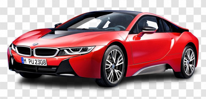 2016 Bmw I8 2017 Car Electric Vehicle Protonic Red Transparent Png