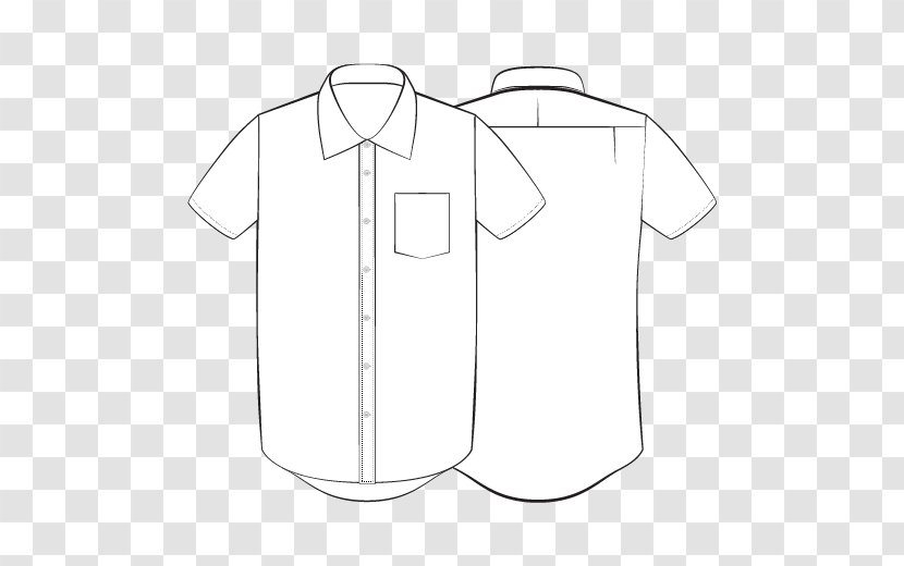 Dress Shirt Collar Outerwear Sportswear Uniform - Sports Transparent PNG