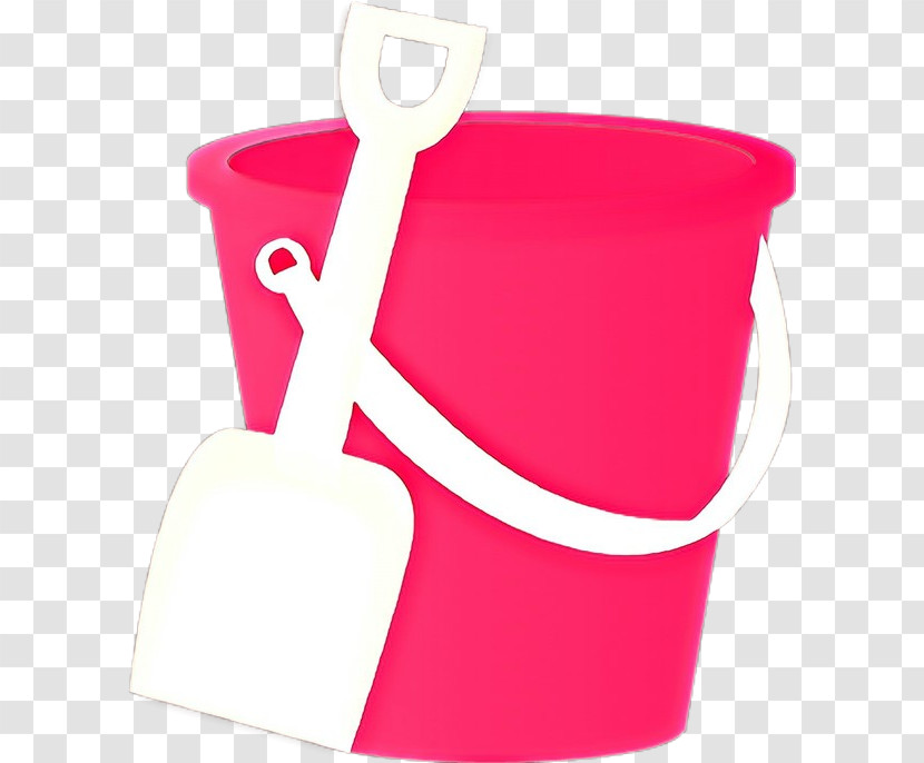 Pink Shovel Magenta Bucket Plastic Transparent PNG
