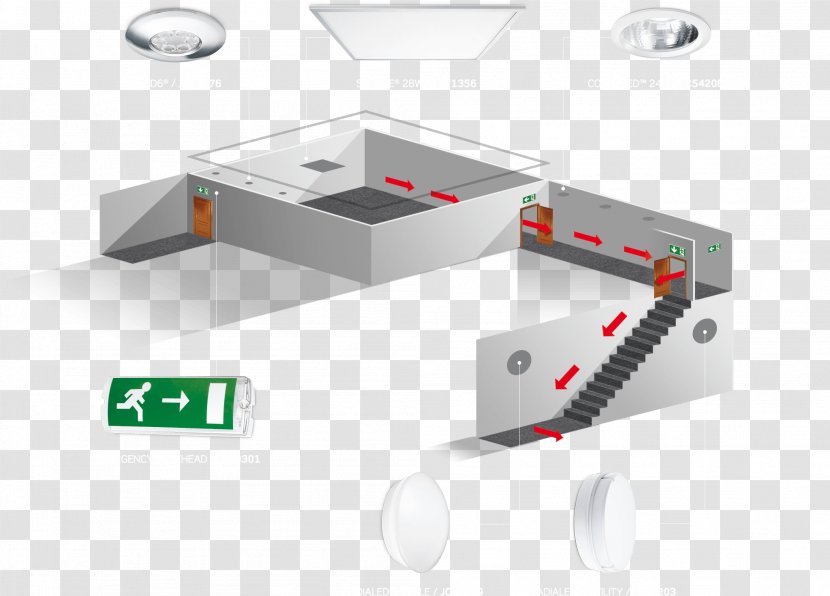 Emergency Lighting Wiring Diagram - Light Transparent PNG