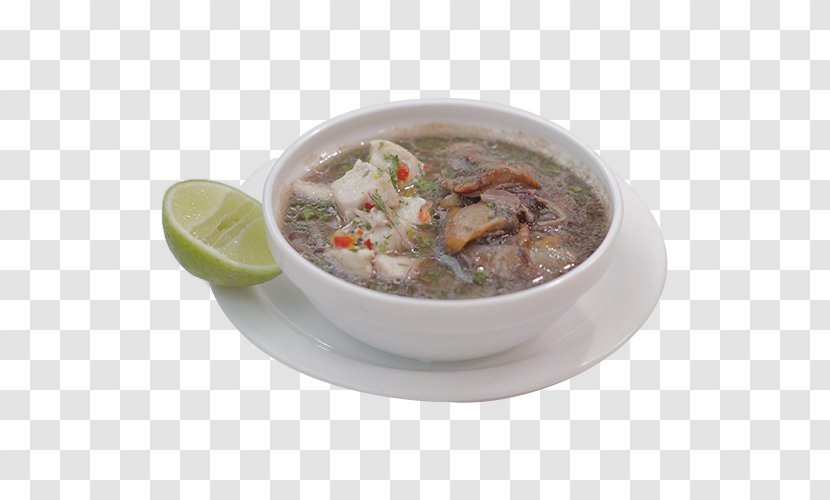 Soup Gumbo Asian Cuisine Recipe Tableware - Tostada De Ceviche Transparent PNG