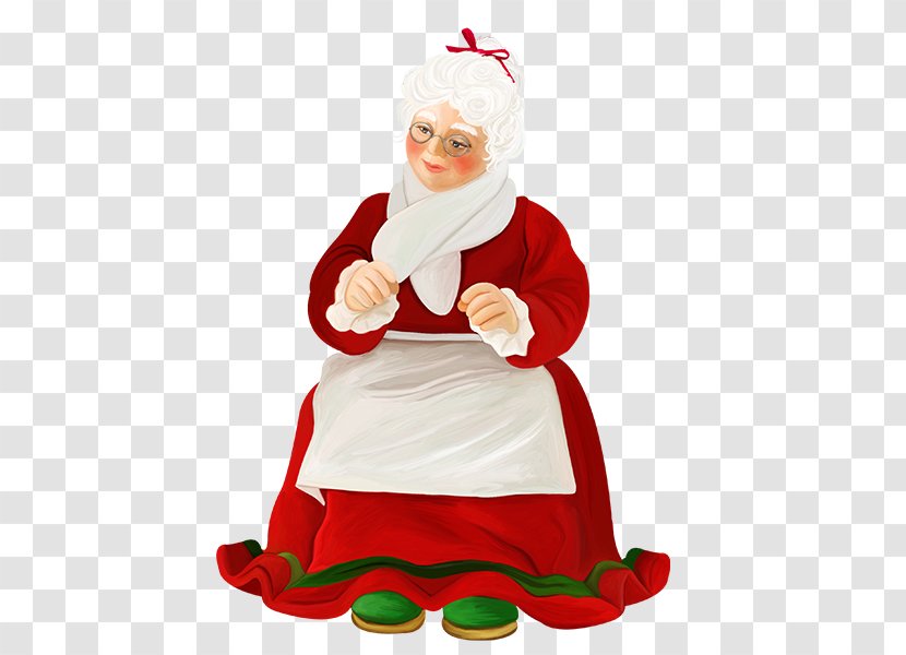 Christmas Santa Claus - Morning - Eve Grandmother Transparent PNG