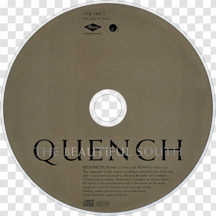 Quench Compact Disc Download DVD The Beautiful South - Television Transparent PNG