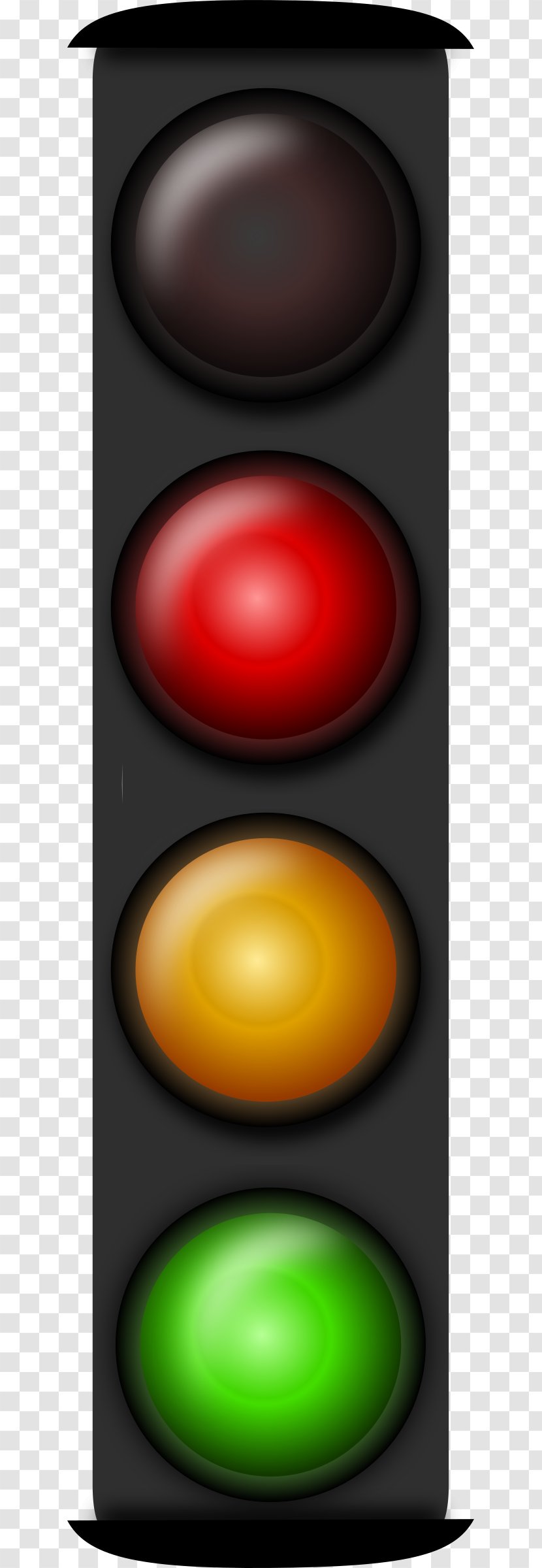 Traffic Light Red Lighting Clip Art Transparent PNG